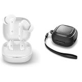 Spigen Audio TWS P20 Bluetooth Kablosuz Kulaklık iPX5 Beyaz Spigen Audio TWS P20 Kulaklık Kılıfı Ekstra Rugged Armor Hava Kanalı Teknolojisi™ Askeri Sınıf Koruma Matte Black Çift Katman Kılıf