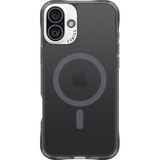 Spigen Ciel by CYRILL iPhone 16 Plus ile Uyumlu MagSafe Kılıf Ultra Sheer Mag Kaymaz Mikro Dokulu Gri Şeffaf Kapak - ACS08250 (Spigen TR Garantili)