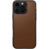 Spigen Ciel by CYRILL iPhone 16 Pro ile Uyumlu MagSafe Kılıf Kajuk Mag Vegan Deri Kahverengi Kapak - ACS08406 (Spigen TR Garantili)
