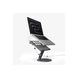 Spigen Dizüstü Laptop Notebook / MacBook Ayarlanabilir Masa Standı Kablo Düzenleyici Space Gray - AMP09303
