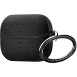 Spigen Galaxy Buds 2 Pro / Buds 2 / Pro / Live ile Uyumlu Kılıf Urban Fit Örgü Kumaş Siyah Kapak - ASD01278 (Spigen TR Garantili)