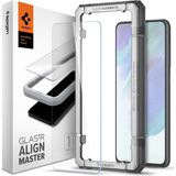 Spigen Galaxy S21 FE ile Uyumlu Kolay Kurulum Cam Ekran Koruyucu GLAS.tR AlignMaster (2 Adet) Şeffaf - AGL03088 (Spigen TR Garantili)