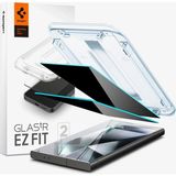 Spigen Galaxy S24 Ultra ile Uyumlu Hayalet Ekran Koruyucu Cam Kolay Kurulum Glas.tR EZ Fit Privacy HD (2 Adet) - AGL07625