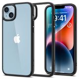Spigen iPhone 14 / 13 ile Uyumlu Kılıf Ultra Hybrid Sararmaya Dayanıklı Siyah Şeffaf Kapak - ACS05041 (Spigen TR Garantili)