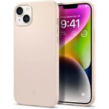 Spigen İphone 14 / İphone 13 Kılıf Thin Fit Sand Beige Bej – Acs04793 - Teşhir Vitrin