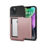 Spigen İphone 14 Plus İle Uyumlu Kılıf Slim Armor Cs Rose Gold
