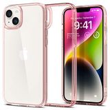 Spigen iPhone 14 Plus ile Uyumlu Kılıf Ultra Hybrid Sararmaya Dayanıklı Gül Rengi Şeffaf Kapak - ACS04897 (Spigen TR Garantili)