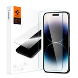 Spigen iPhone 14 Pro ile Uyumlu Cam Ekran Koruyucu GLAS.tR Slim HD Şeffaf - AGL05222 (Spigen TR Garantili)