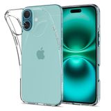 Spigen iPhone 16 ile Uyumlu Kılıf Liquid Crystal Sararmaya Dayanıklı ince Şeffaf Kapak - ACS08190 (Spigen TR Garantili)