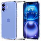 Spigen iPhone 16 ile Uyumlu Kılıf Ultra Hybrid Sararmaya Dayanıklı Şeffaf Kapak - ACS08197 (Spigen TR Garantili)