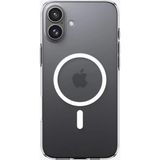 Spigen iPhone 16 ile Uyumlu MagSafe Kılıf Liquid Crystal Mag Fit Crystal Clear - ACS08390