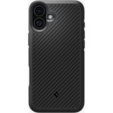 Spigen iPhone 16 Plus ile Uyumlu Kılıf Core Armor Üst Düzey Koruma Dokulu Yüzey Siyah Kapak - ACS08090 (Spigen TR Garantili)