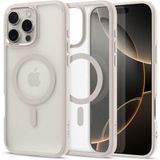 Spigen İphone 16 Pro İle Uyumlu Kılıf Ultra Hybrid Magfit Magsafe Özellikli Frost Natural Titanium