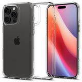Spigen iPhone 16 Pro ile Uyumlu Kılıf Ultra Hybrid Sararmaya Dayanıklı Şeffaf Kapak - ACS08121 (Spigen TR Garantili)