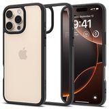 Spigen iPhone 16 Pro ile Uyumlu Kılıf Ultra Hybrid Sararmaya Dayanıklı Siyah Şeffaf Kapak - ACS08125 (Spigen TR Garantili)
