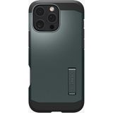 Spigen iPhone 16 Pro ile Uyumlu MagSafe Kılıf Tough Armor Mag Fit Abyss Green - ACS08148 - Tough Abyss Green