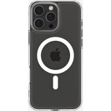 Spigen iPhone 16 Pro ile Uyumlu MagSafe Kılıf Ultra Hybrid Mag Fit White - ACS08129