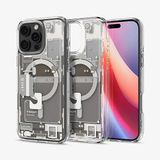Spigen iPhone 16 Pro Kılıf Ultra Hybrid MagFit MagSafe Özellikli Zero One Natural Titanium