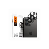 Spigen iPhone 16 Pro Max / 16 Pro / 15 Pro Max / Pro Kamera Lens Camı Koruyucu Glas.tR Optik 2P - AGL05273