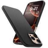 Spigen iPhone 16 Pro Max ile Uyumlu Kılıf Liquid Air Kaymaz Dokulu Yüzey Siyah Kapak - ACS07988 (Spigen TR Garantili)