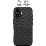 Spigen iPhone 17 ile Uyumlu Kılıf Liquid Air Kaymaz Dokulu Yüzey Siyah Kapak - ACS09977 (Spigen TR Garantili)