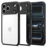 Spigen iPhone 17 Pro ile Uyumlu Kılıf Ultra Hybrid Sararmaya Dayanıklı Siyah Şeffaf Kapak - ACS10065 (Spigen TR Garantili)