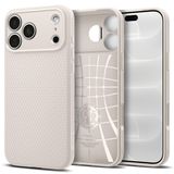 Spigen iPhone 18 Pro Max / 17 Pro Max ile Uyumlu Kılıf Liquid Air Natural Titanium - ACS09891