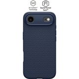 Spigen iPhone Air ile Uyumlu Kılıf Liquid Air Kaymaz Dokulu Yüzey Lacivert Kapak - ACS09923 (Spigen TR Garantili) - Mavi