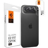 Spigen iPhone Air ile Uyumlu Kolay Kurulum Kamera Lens Camı Koruyucu GLAS.tR EZ Fit Optik Pro (2 Adet) Gri - AGL10130 (Spigen TR Garantili)