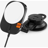 Spigen MagFit Dashboard Araç içi Telefon Tutucu + Manyetik Kablosuz Şarj Cihazı iPhone için MagSafe özellikli OneTap Pro 3 ITM35W - ACP03695