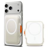 Spigen MagSafe Destekli Cüzdan Tintap Mag Fit (6 Kartlık) Bej - AFA07616 (Spigen TR Garantili)