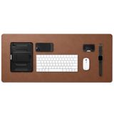 Spigen Regnum Büyük Boy 90x40cm Mouse Pad Vegan Deri LD302 Kahverengi - APP04763 (Spigen TR Garantili)