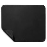 Spigen Regnum Orta Boy 25x21cm Mouse Pad Vegan Deri LD301 Siyah - APP04760 (Spigen TR Garantili)