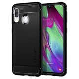 Spigen Samsung Galaxy A40 Kılıf Rugged Armor Matte Black - 618CS26244