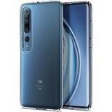 Spigen Xiaomi Mi 10 Pro / 10 ile Uyumlu Kılıf Liquid Crystal Sararmaya Dayanıklı ince Şeffaf Kapak - ACS00863 (Spigen TR Garantili) - Liquid Clear