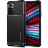 Spigen Xiaomi Redmi Note 11T 5G Kılıf Rugged Armor Matte Black - ACS04266 - Rugged Black