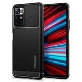 Spigen Xiaomi Redmi Note 11T 5G Kılıf Rugged Armor Matte Black - ACS04266