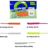 Spiinx Soft Baits Baby Fish 4.5 cm Kokulu Silikon Yem - Beyaz