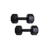 Spin Dambıl Seti, 2x3 kg, 6 kg Toplam, Siyah