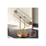 Spinoza Spiral Tasarım Gold Kum Saati, 30 Dakika Cam Obje, Büyük Ofis Masaüstü Dekoratif Hediye