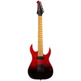 Spira Guitars Spira S-457 TRD 7 Telli Elektro Gitar (Kırmızı Siyah)