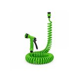 Spiral Bahçe Sulama Hortumu Seti, 10 Metre, 7 Fonksiyonlu