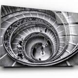 Spiral Merdivenler Cam Tablo