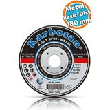 Spiral Metal Kesici Taş Disk, 180X3.0X22.23 Mm, Taşlama ve Kesme Diski - Seçenek 1