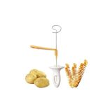 Spiral Patates Dilimleyici Çubukta Patates Cips Yapma