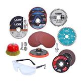 Spiral Taşlama Cırt Zımpara İnox Metal Kesici Flap Disk 55 Parça