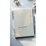 Spiralli 80 Yaprak Çizgili A5 Defter, Not Defteri, Okul Defteri, 4 Farklı Renk Seçeneği (01 Light Grey)