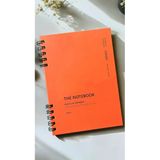 Spiralli 80 Yaprak Noktalı A5 Defter, Not Defteri, Okul Defteri, 4 Farklı Renk Seçeneği (04 Orange Coral)