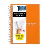Spiralli Defter, 1 Konu, Kolej Çizgili Kağıt, 7" x 4-3/8", Kişisel Boyut, 80 Sayfa, Turuncu (450048CD1-ECM) - Çok Renkli - Standart - Otomatik