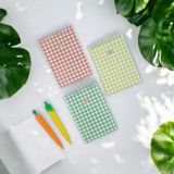 Spiralli Not Kağıdı, Ders Çalışma Kağıdı, Notepaper, Notluk, Çizgisiz, A6 Boyut, 50 Yaprak (Pötikare 3lü Set)